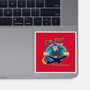 Otto Pilot-none glossy sticker-AlemaArt