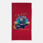 Otto Pilot-none beach towel-AlemaArt