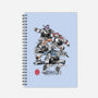Turtle Squad-none dot grid notebook-DrMonekers