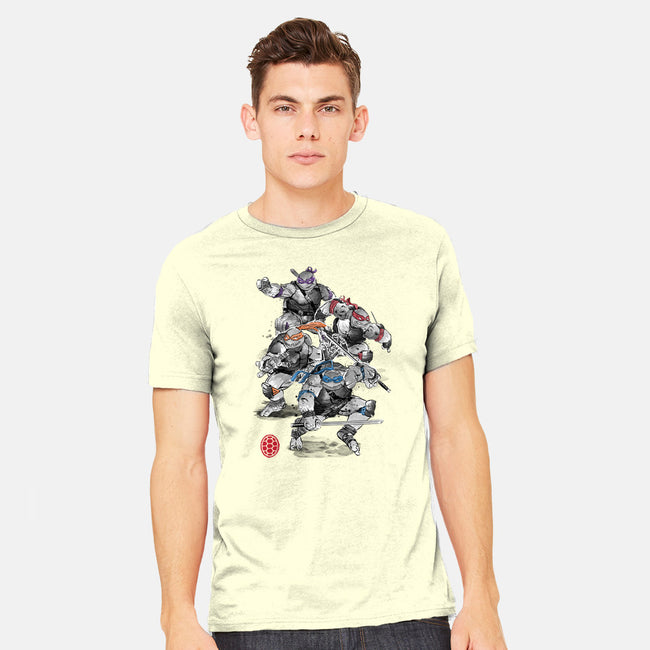 Turtle Squad-mens heavyweight tee-DrMonekers