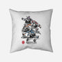 Turtle Squad-none removable cover throw pillow-DrMonekers