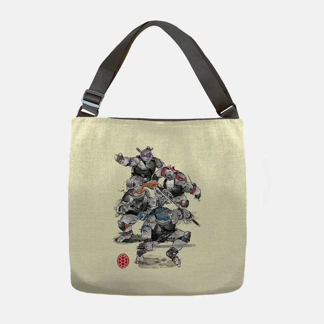 Turtle Squad-none adjustable tote-DrMonekers