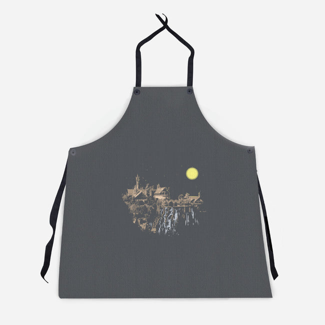Elven Valley-unisex kitchen apron-fanfabio