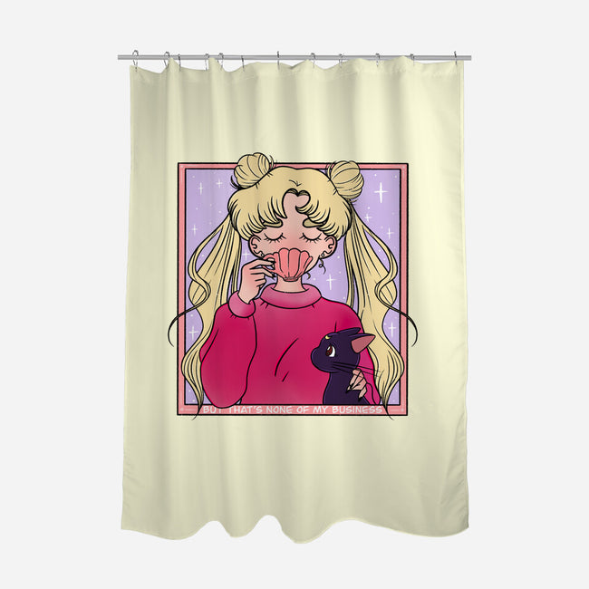 That's the Tea-none polyester shower curtain-Substitutejiji