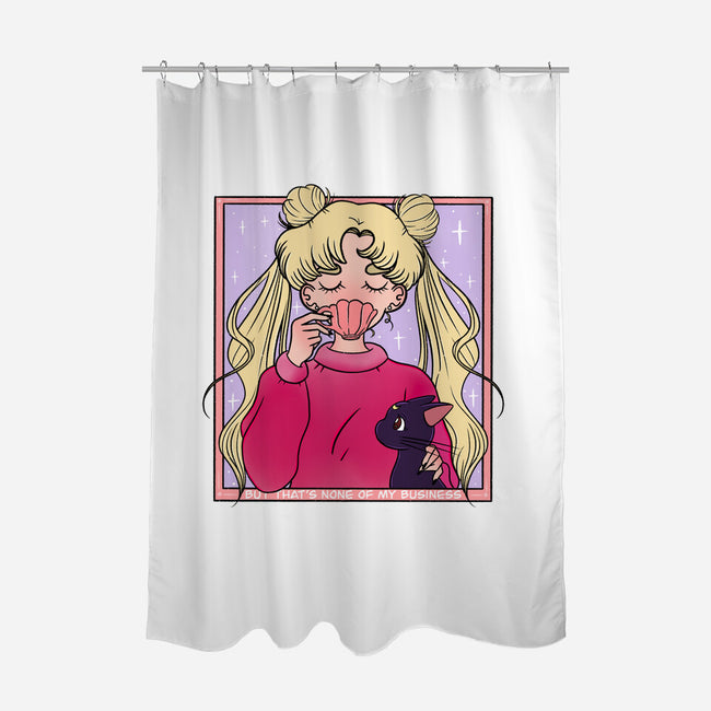 That's the Tea-none polyester shower curtain-Substitutejiji