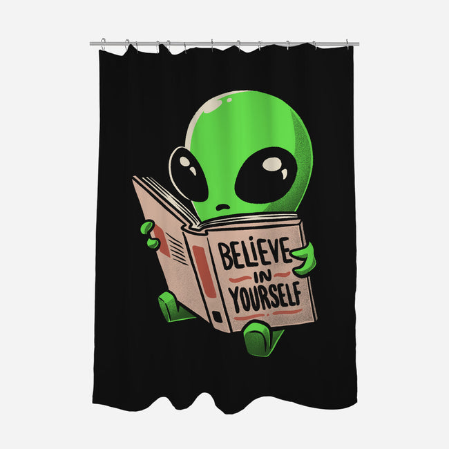 How to Believe in Yourself-none polyester shower curtain-eduely