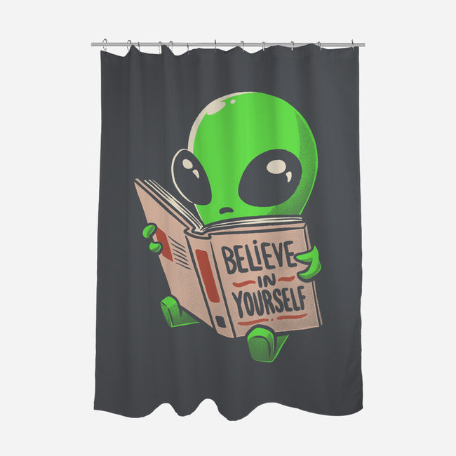 How to Believe in Yourself-none polyester shower curtain-eduely
