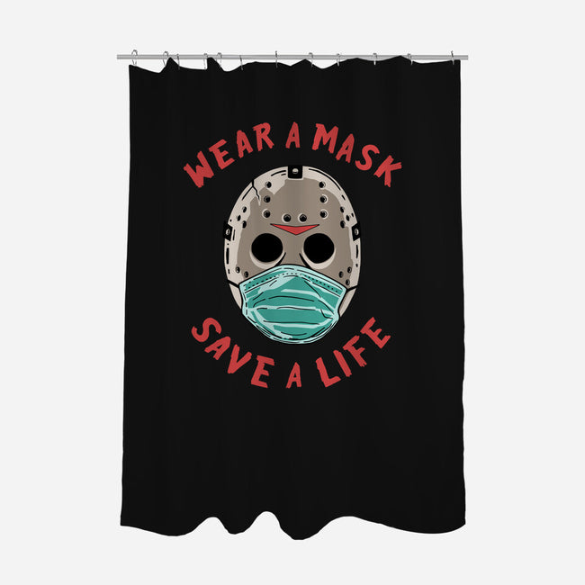 How to Save a Life-none polyester shower curtain-Made With Awesome