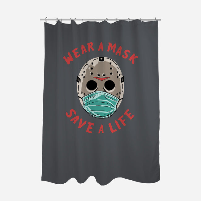How to Save a Life-none polyester shower curtain-Made With Awesome
