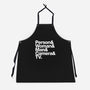 Cognitive Speech-unisex kitchen apron-mannypdesign