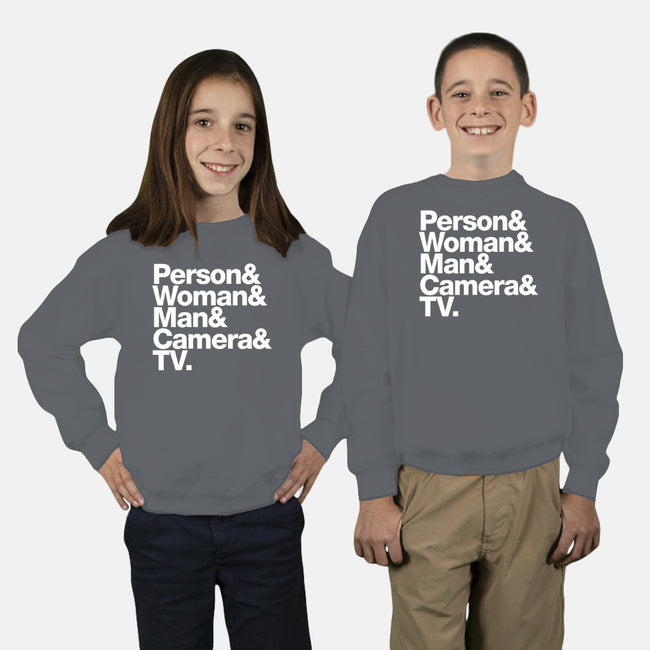 Cognitive Speech-youth crew neck sweatshirt-mannypdesign