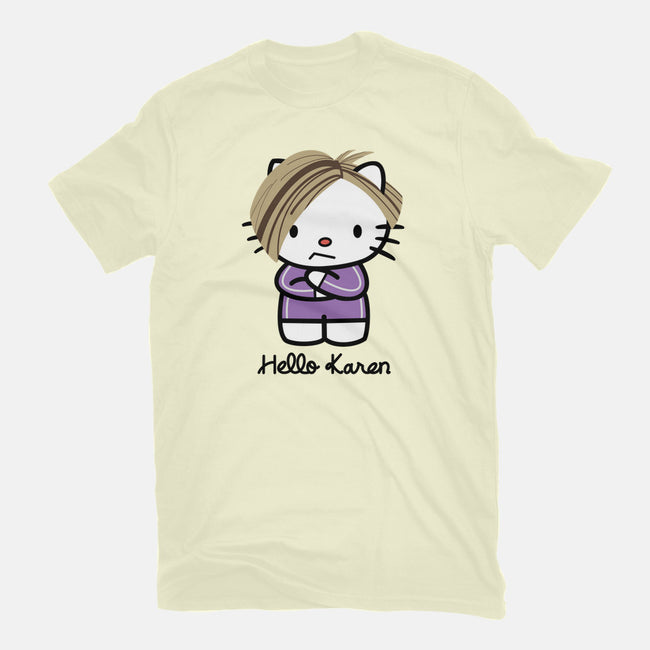 Hello Karen-mens premium tee-SeamusAran