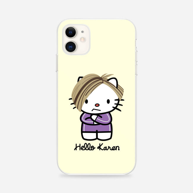 Hello Karen-iphone snap phone case-SeamusAran