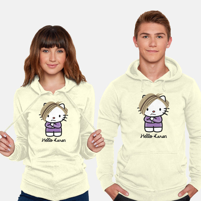 Hello Karen-unisex pullover sweatshirt-SeamusAran