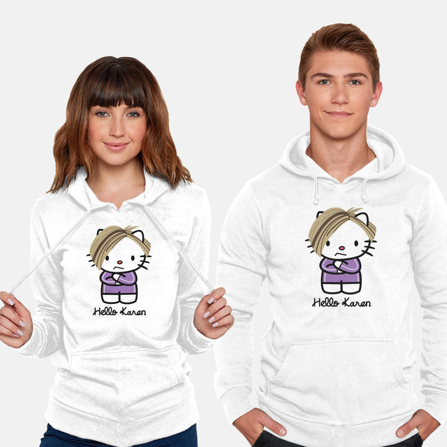 Hello Karen-unisex pullover sweatshirt-SeamusAran