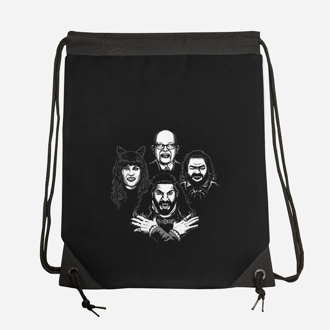 Bohemian Shadows-none drawstring bag-DCLawrence