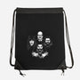 Bohemian Shadows-none drawstring bag-DCLawrence