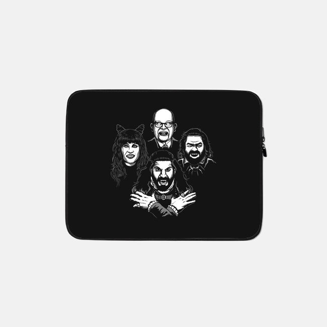 Bohemian Shadows-none zippered laptop sleeve-DCLawrence