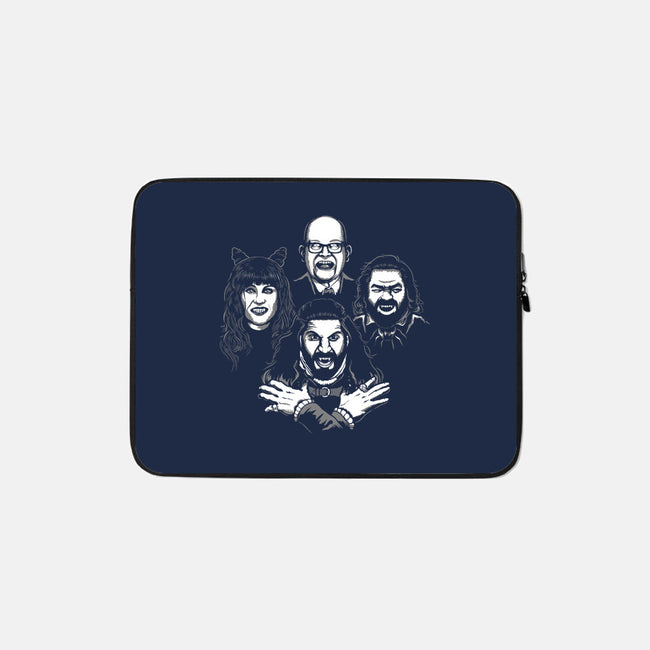 Bohemian Shadows-none zippered laptop sleeve-DCLawrence