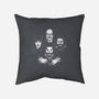 Bohemian Shadows-none removable cover w insert throw pillow-DCLawrence