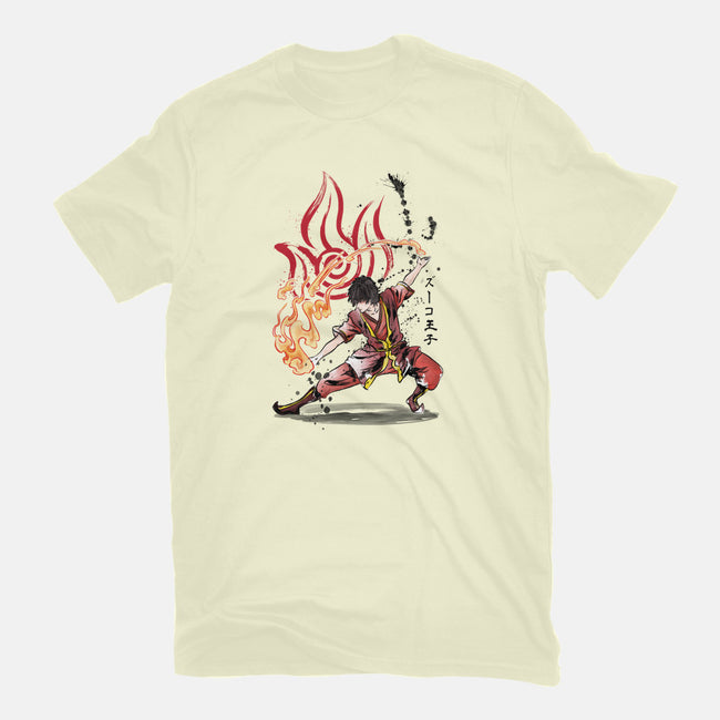 The Power of the Fire Nation-womens fitted tee-DrMonekers