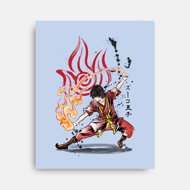 The Power of the Fire Nation-none stretched canvas-DrMonekers