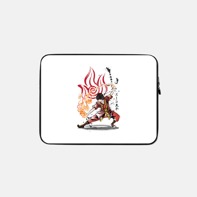 The Power of the Fire Nation-none zippered laptop sleeve-DrMonekers