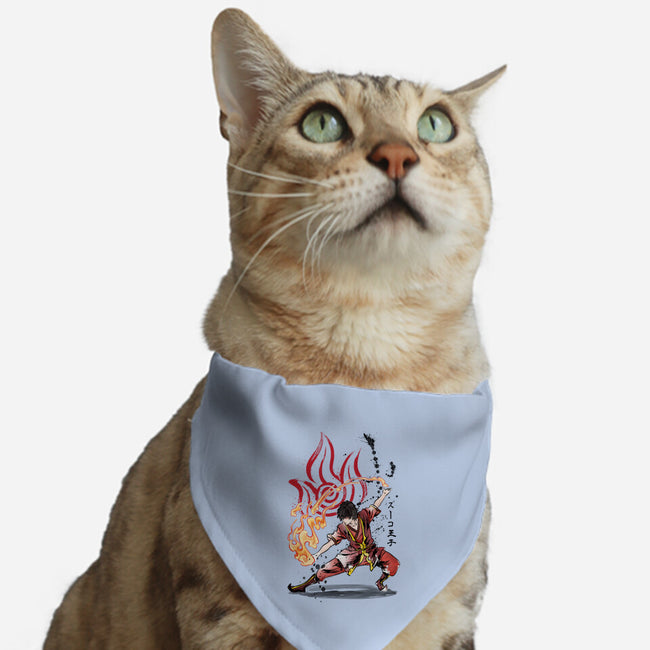 The Power of the Fire Nation-cat adjustable pet collar-DrMonekers