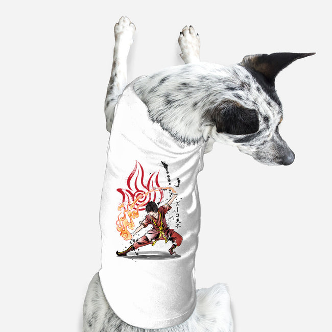 The Power of the Fire Nation-dog basic pet tank-DrMonekers