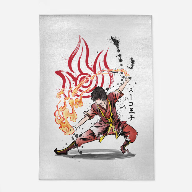 The Power of the Fire Nation-none outdoor rug-DrMonekers