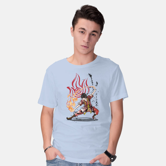 The Power of the Fire Nation-mens basic tee-DrMonekers
