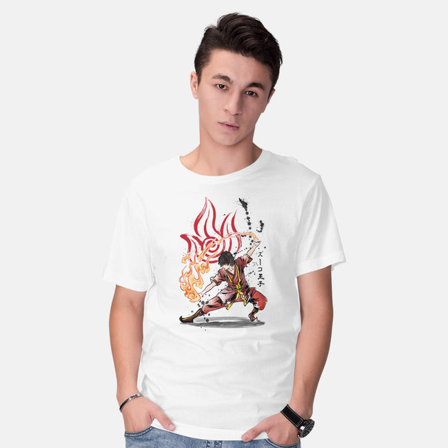 The Power of the Fire Nation-mens basic tee-DrMonekers