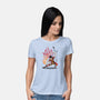The Power of the Fire Nation-womens basic tee-DrMonekers