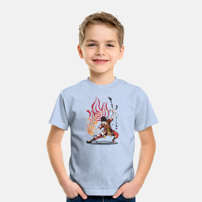 The Power of the Fire Nation-youth basic tee-DrMonekers