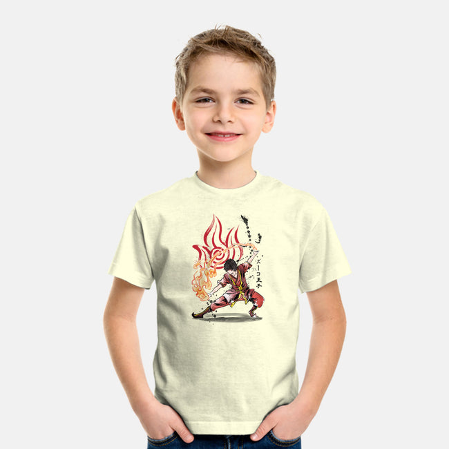 The Power of the Fire Nation-youth basic tee-DrMonekers