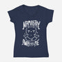 Namastay Away From Me-womens v-neck tee-koalastudio