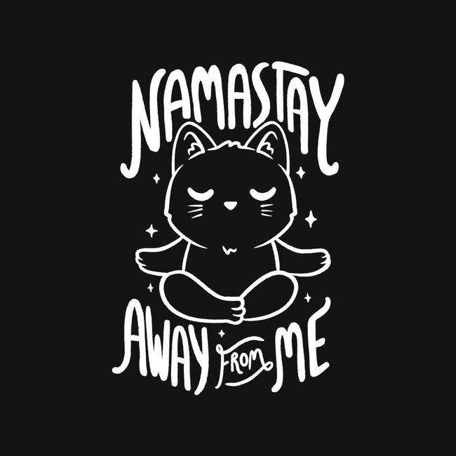 Namastay Away From Me-none fleece blanket-koalastudio