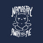 Namastay Away From Me-none beach towel-koalastudio