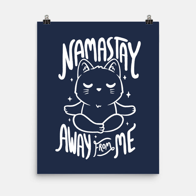 Namastay Away From Me-none matte poster-koalastudio