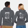 Namastay Away From Me-unisex zip-up sweatshirt-koalastudio