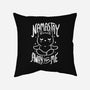 Namastay Away From Me-none removable cover w insert throw pillow-koalastudio