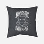 Namastay Away From Me-none removable cover w insert throw pillow-koalastudio