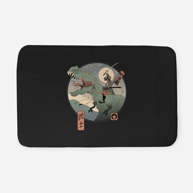 Jurassic Samurai-none memory foam bath mat-vp021