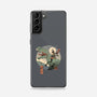 Jurassic Samurai-samsung snap phone case-vp021