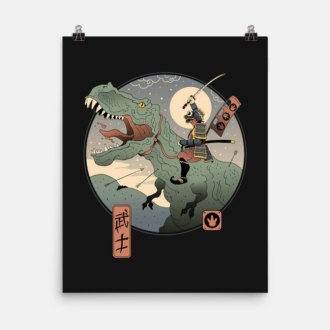 Jurassic Samurai-none matte poster-vp021