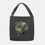Jurassic Samurai-none adjustable tote-vp021