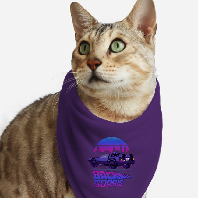 Back to the Oasis-cat bandana pet collar-GeekMeThat
