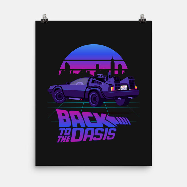 Back to the Oasis-none matte poster-GeekMeThat
