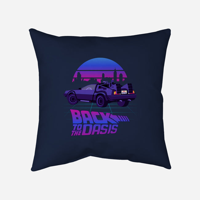 Back to the Oasis-none non-removable cover w insert throw pillow-GeekMeThat