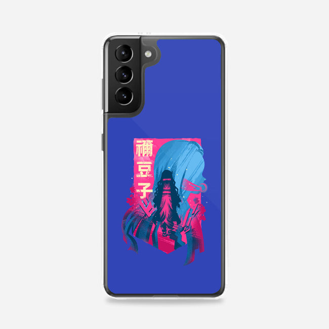 Demon Beauty-samsung snap phone case-hypertwenty